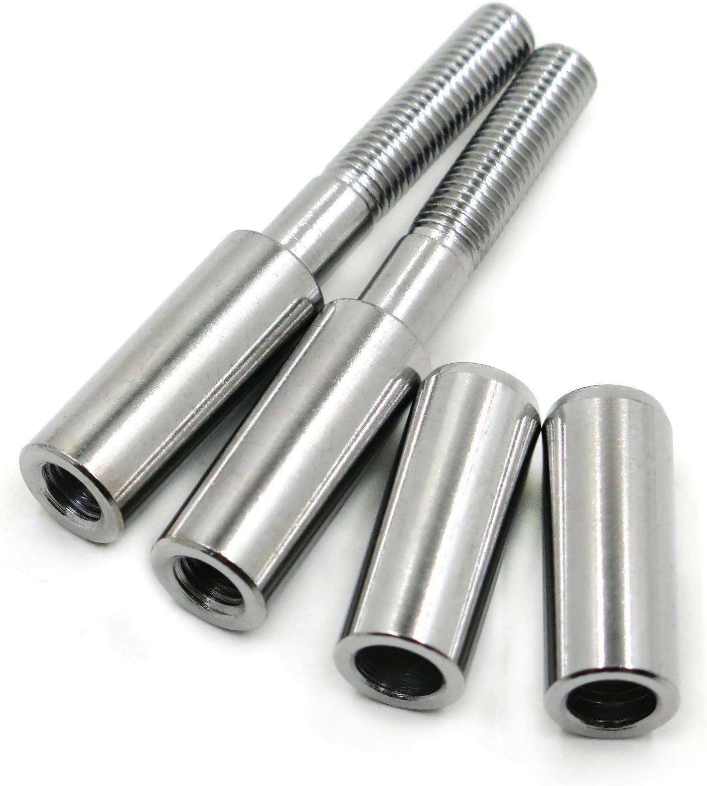 Mirror Risers Height Extension Adapters for Harley 1994 and Up Rear View Side Mirror Mount Extenders Replacement for 91907-87 Chrome Raise Your Mirror