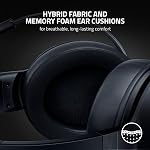 Razer Kraken V3 X Wired USB Gaming Headset: 285g Lightweight Build - Triforce 40mm Drivers - HyperClear Cardioid Mic - 7.1 Surround Sound - Chroma RGB Lighting - Black