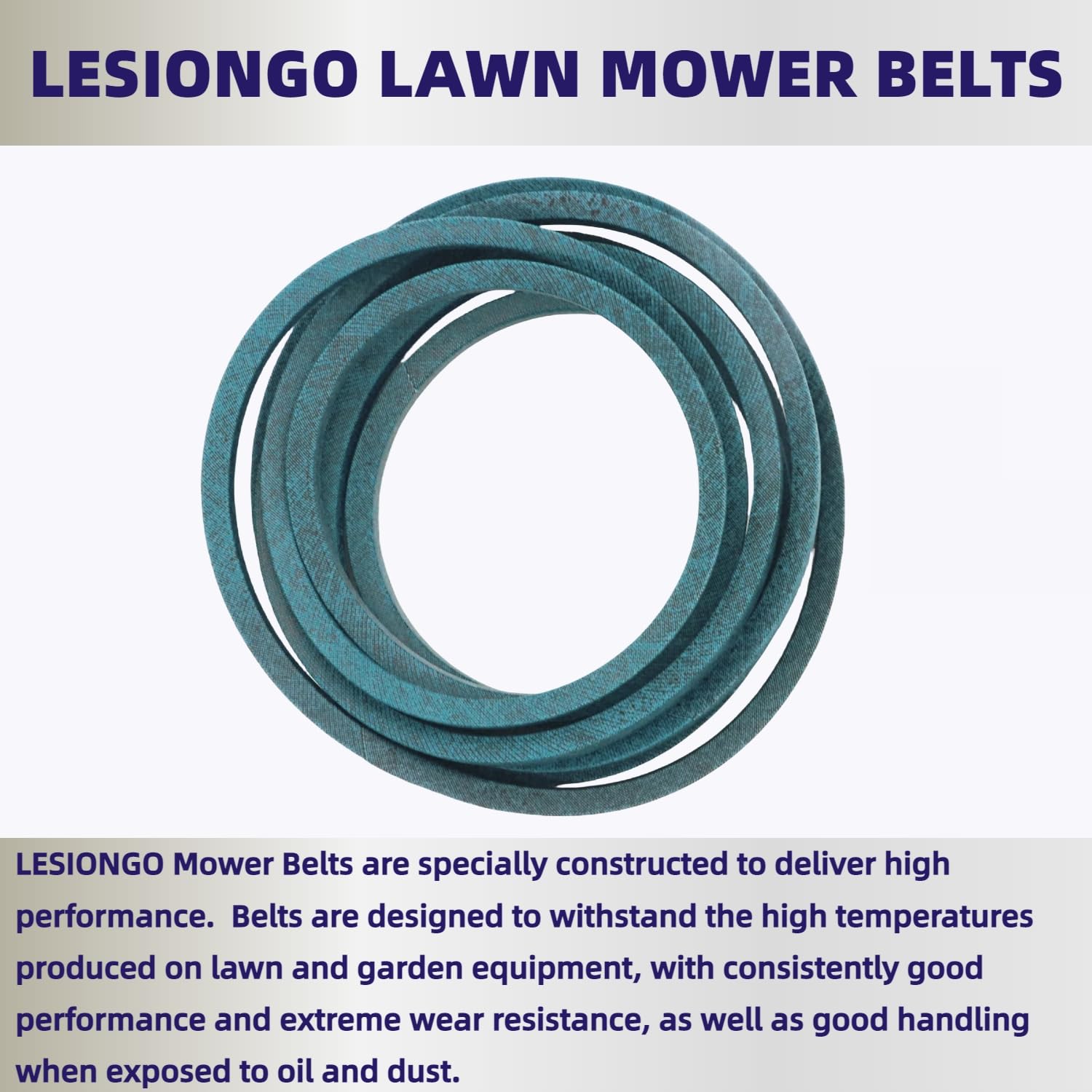 604711 Replacement Deck Belt Compatible with Hustler Rapture SD 60", Big Dog Alpha MP