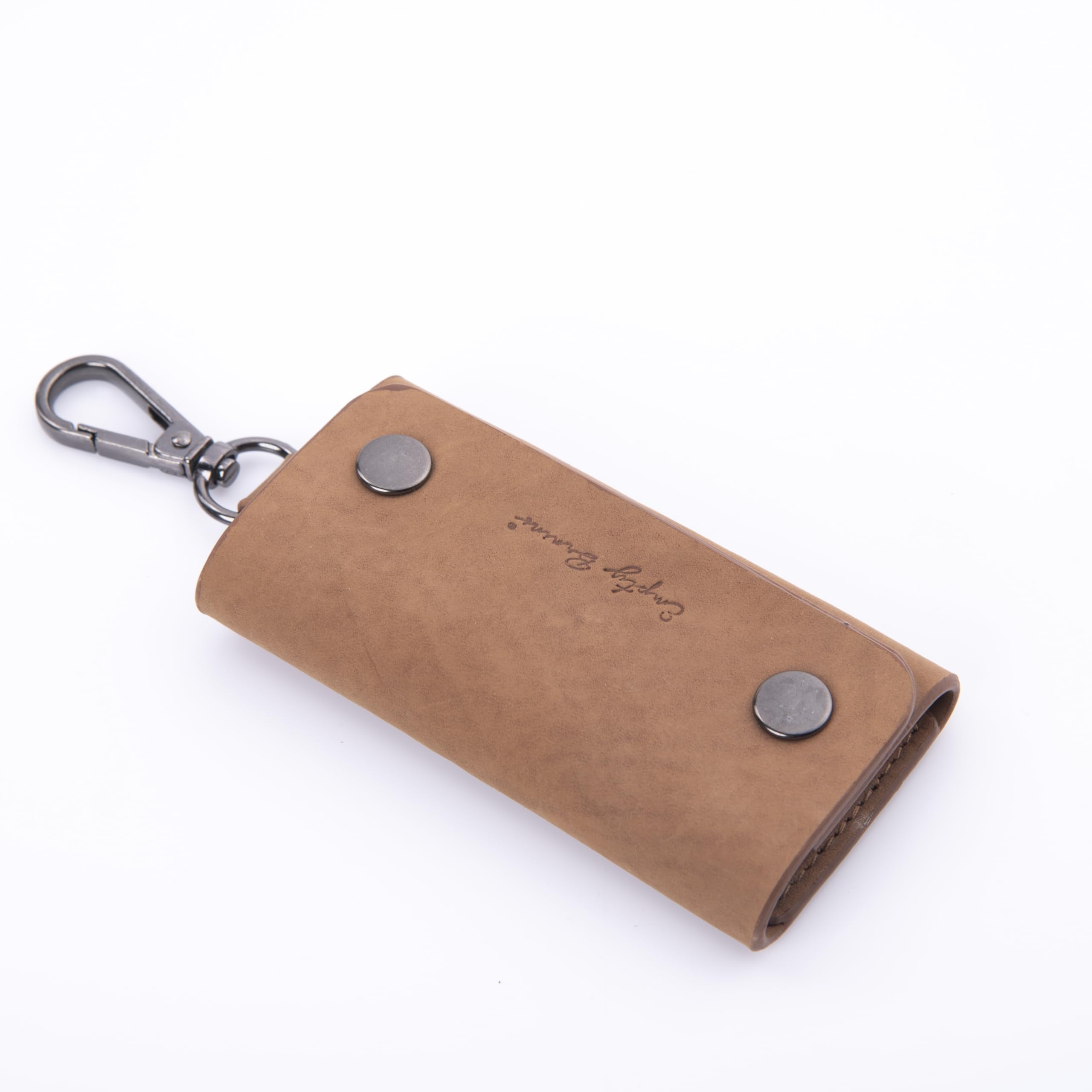 Elain keychain Holder (Red) | Keyholder for home | Keyring for car, bike, home | Fancy key holder, Genuine Leather key case | 4 Key Pouch For Office Leather Key Holder-image-13