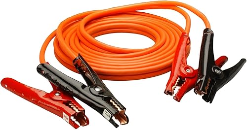 Coleman Cable 08566 - Cables de refuerzo resistentes calibre 6 (16 pies)