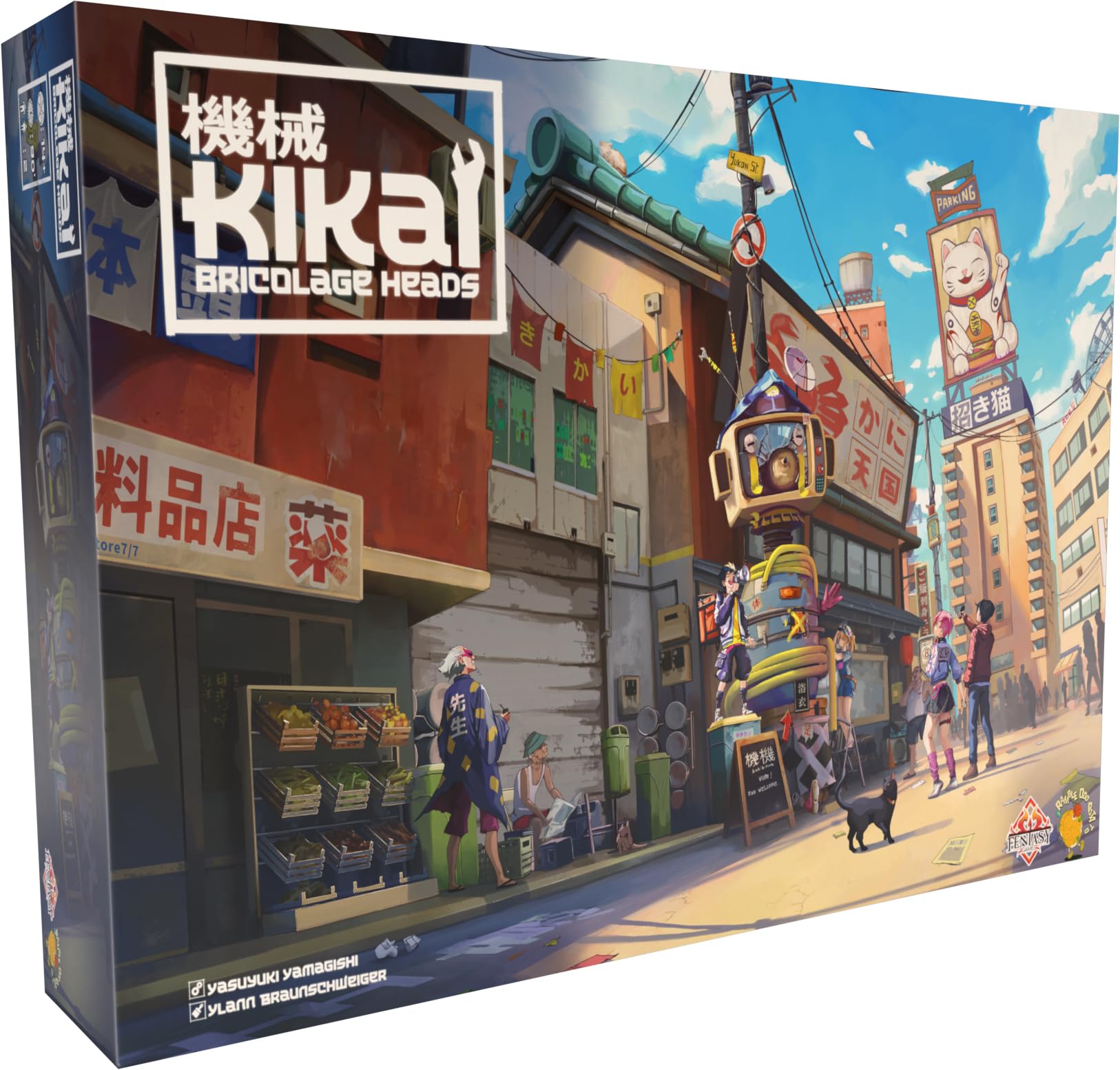 Asmodee - FENTasy Games - KIKAI - Jeu de Société Expert