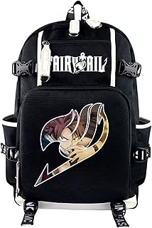 GO2COSY Anime Fairy Tail Backpack Student Bag Daypack Shoulder Bag Book Bagpack School Bag N26