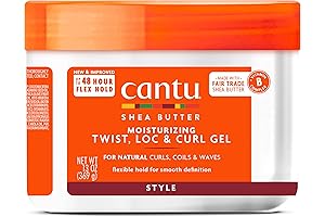 Cantu Moisturizing Twist & Loc Gel: Define Your Coils, Banish Build-Up