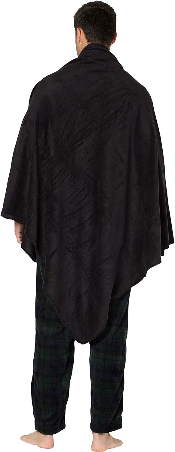 Intimo Men's Polar Fleece Pant with Free Blanket