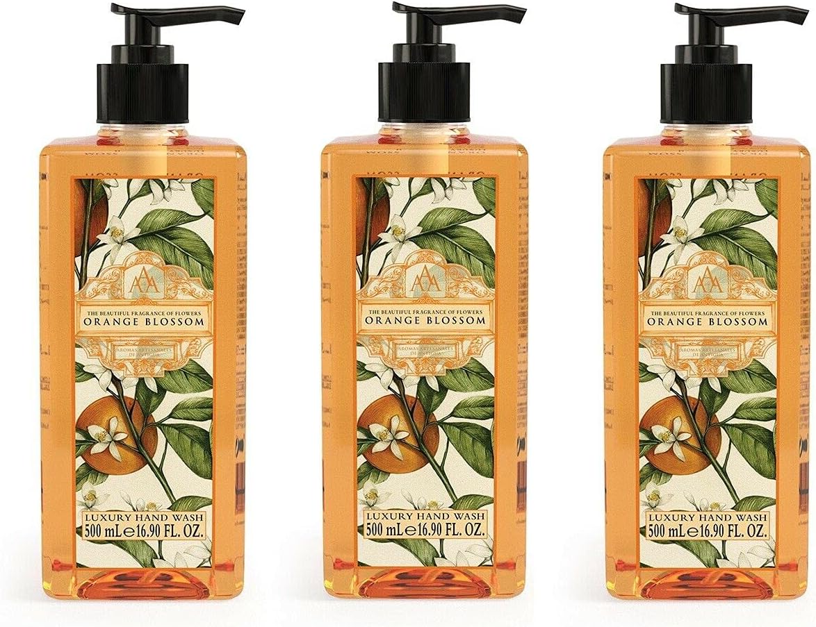 Aromas Artesanales De Antigua Hand Wash for Sensitive Skin Orange