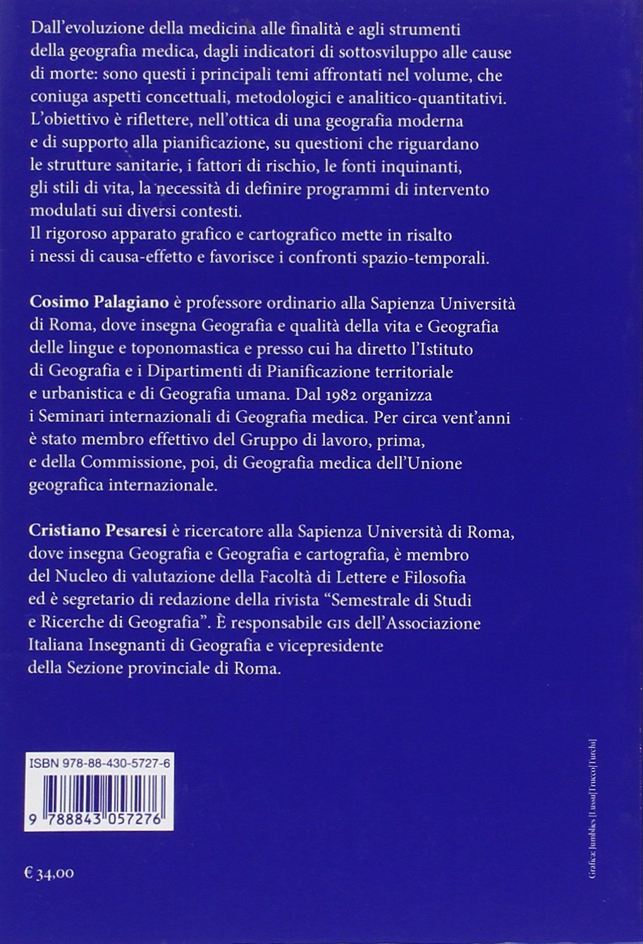 La salute nel mondo. Geografia medica e qualità della vita
