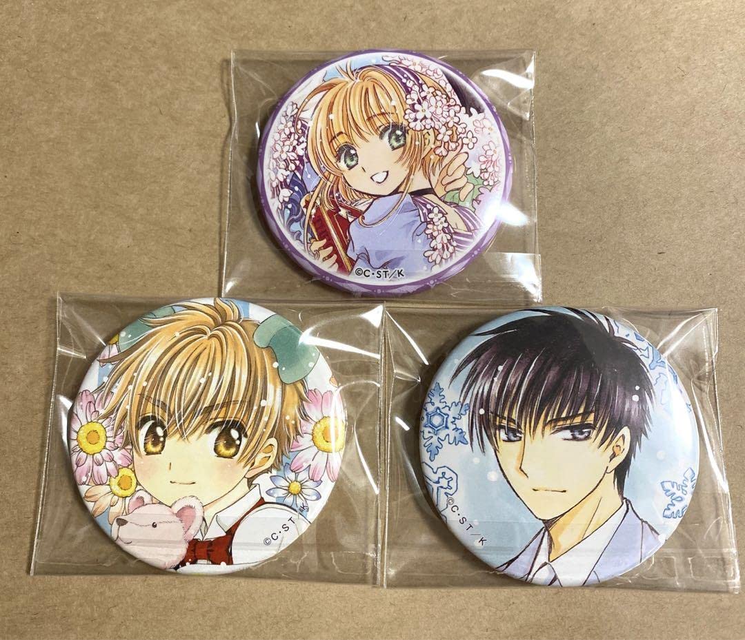 Amazon.co.jp: カードキャプターさくら さくら展 CCさくら 缶バッジ 