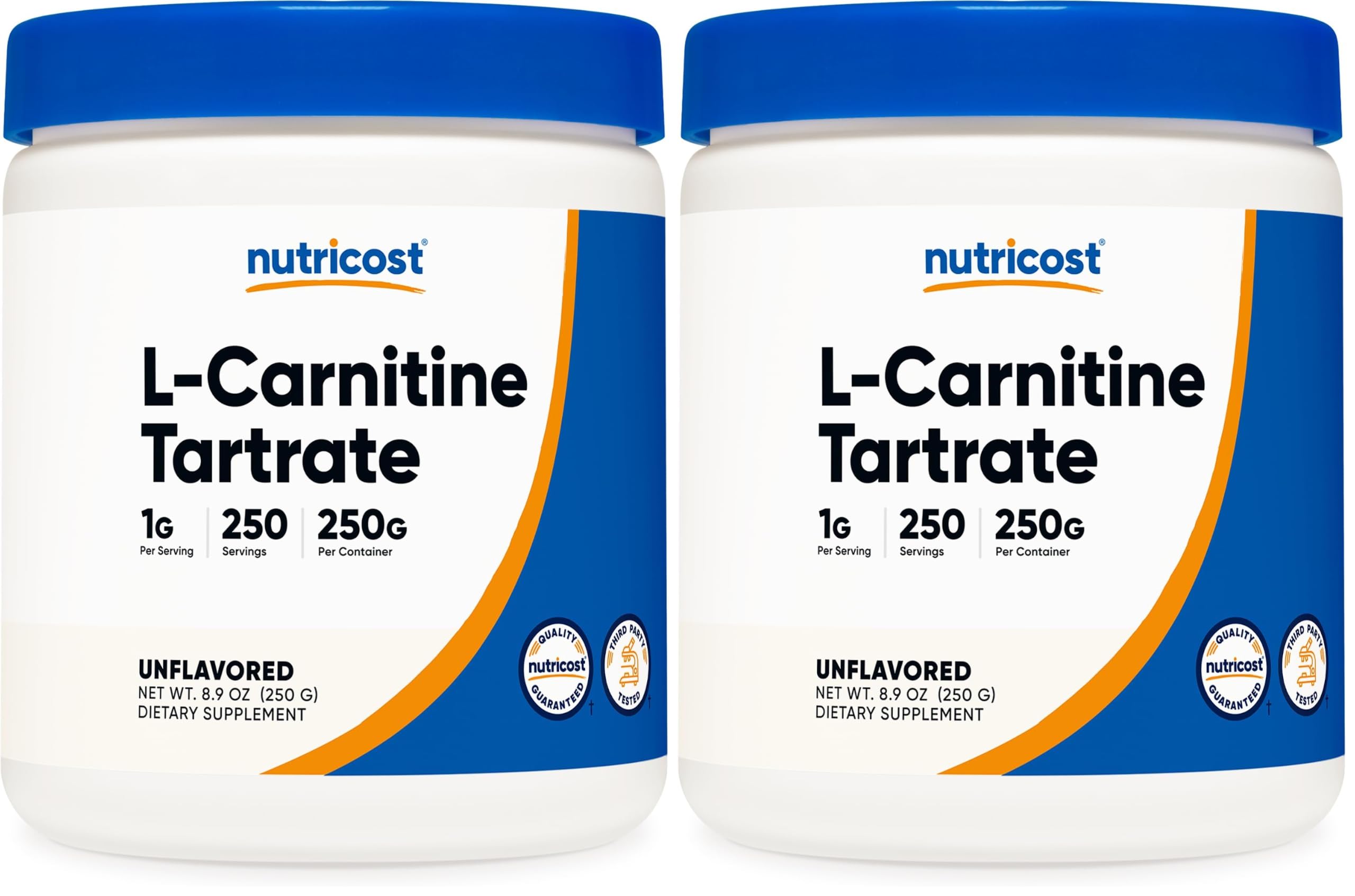 Nutricost L-Carnitine Tartrate Powder (250 Grams) 250 Servings — Amazon image 10