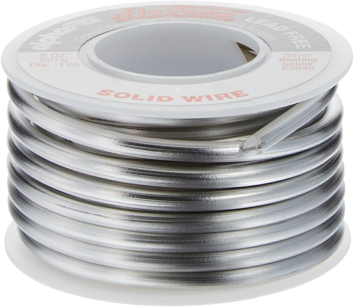 ALPHA METALS AM23946 8 oz 125 Plumb Solder