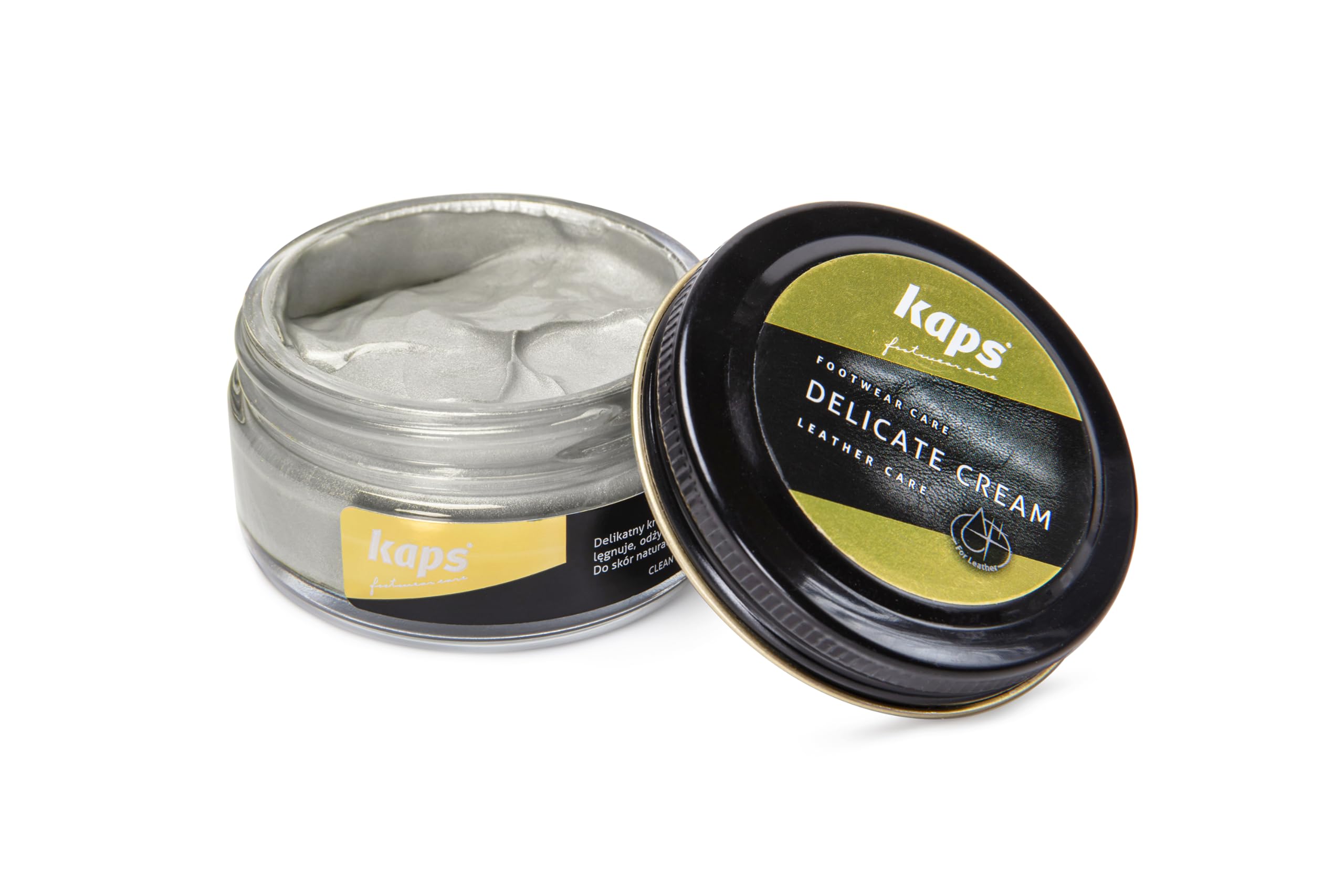 Kaps Leather Shoe Cream - Shoe Care Polish and Colour Conditioner | Refreshes Appearance | For Boots, Handbags, Furniture | Intensive Leather Care and Nourishing | 70 + Shades 50ml — view 28