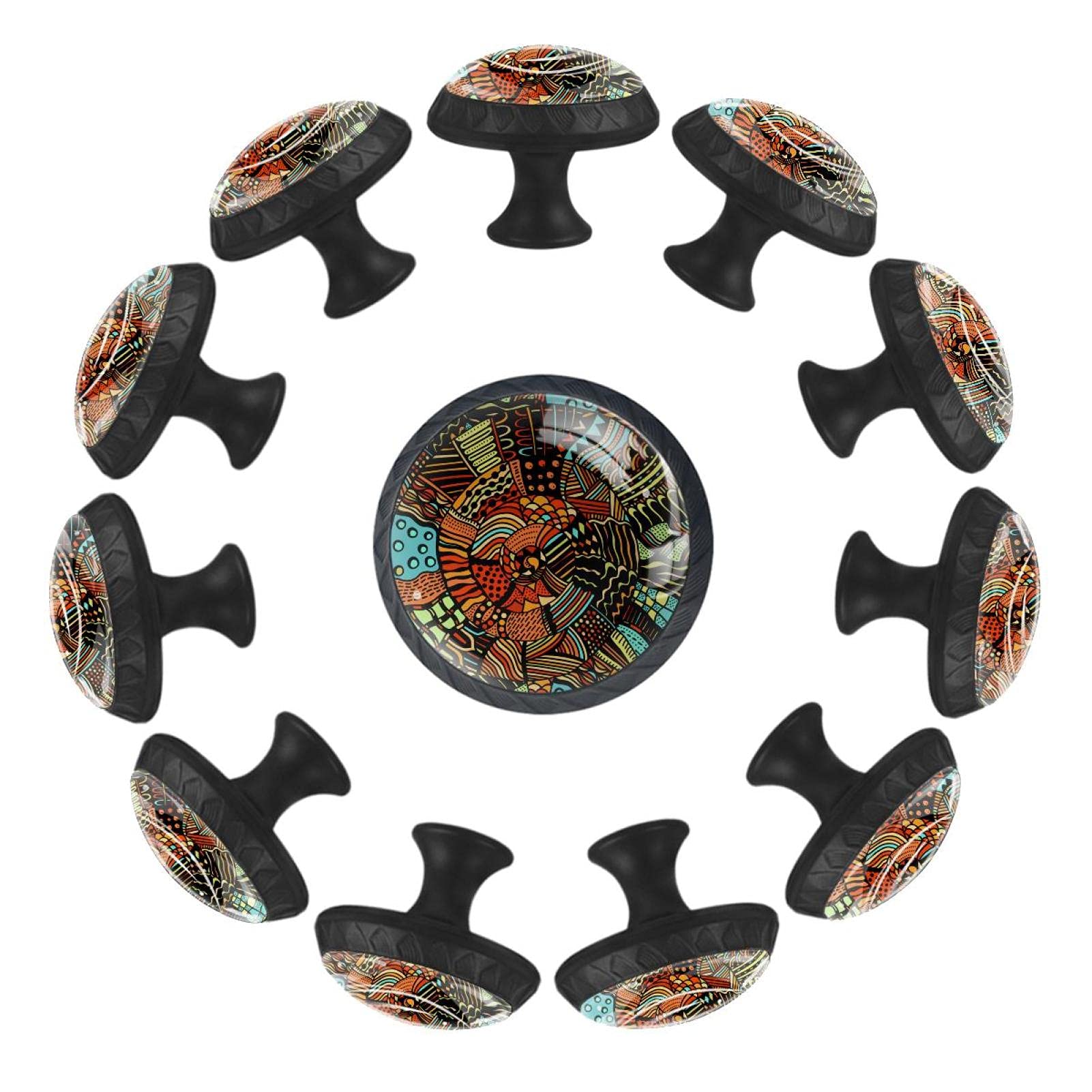 Boutons de tiroir ronds abstraits pour rénover facilement vos meubles