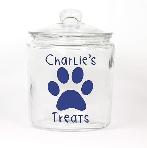 Miniatura 4 de Personalized Dog Glass Treat Jar