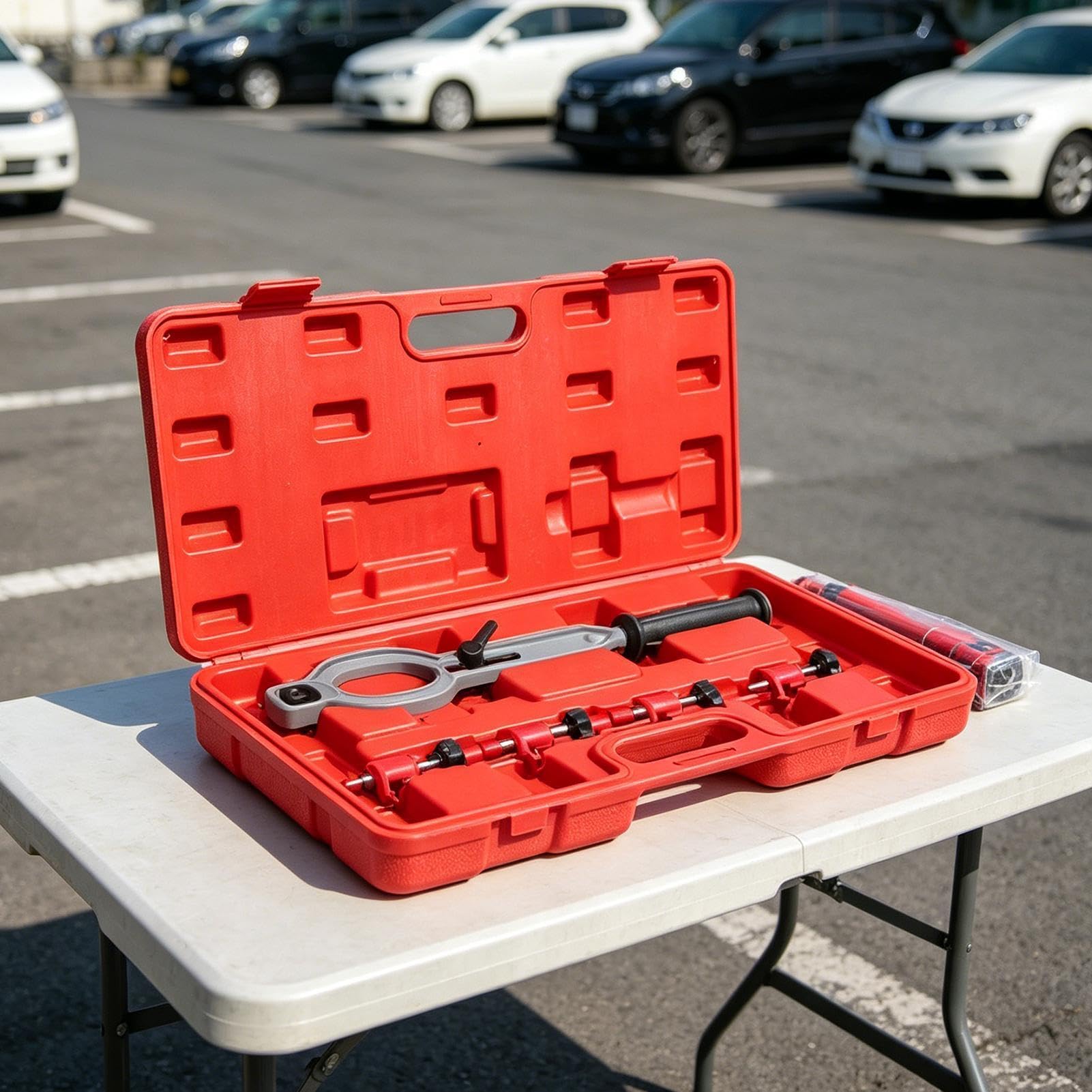 Herramienta genérica de mantenimiento de piñón de metal, universal, , | Kit de Soporte de Piñón Distribución Para Adultos Hombres Mujeres Familias Amigos Reparación Y Mantenimiento Motor Automotriz