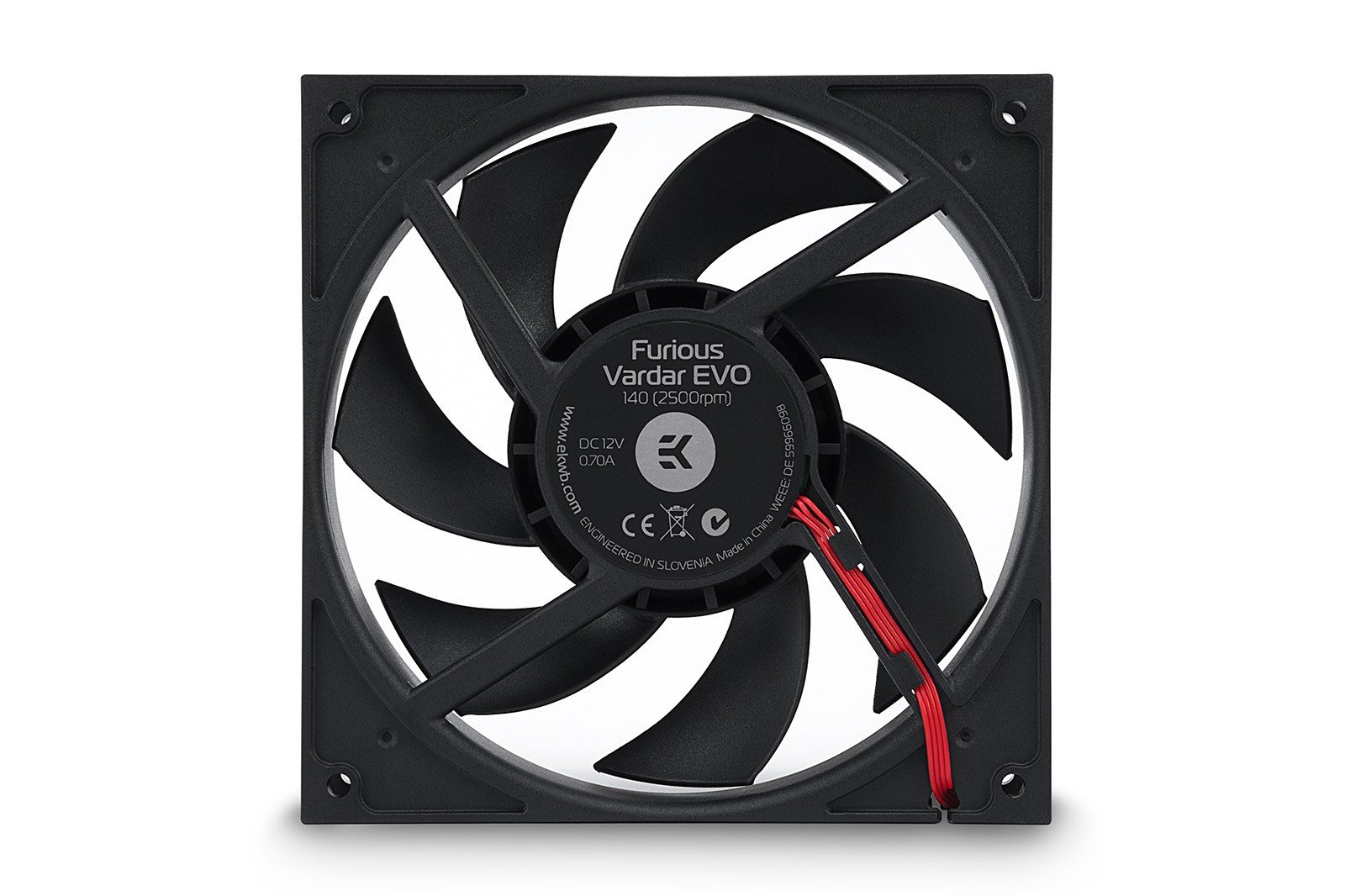 Amazon.co.jp: EKWB EK-Furious Vardar EVO 140 PWM 140mm ファン