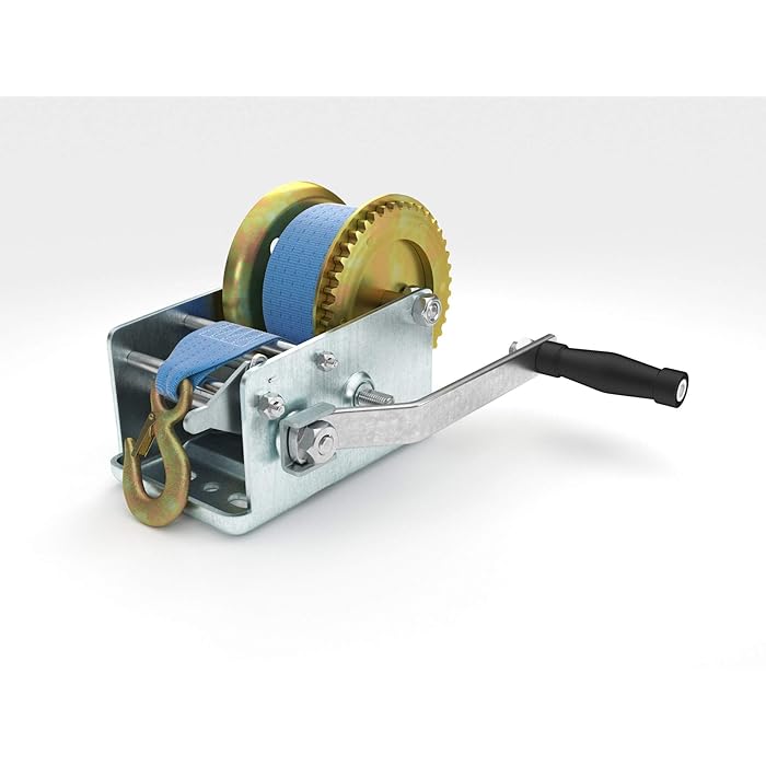 Buy SoB 3200lbs Boat Trailer Winch with Heavy Duty 10m (32ft) Nylon