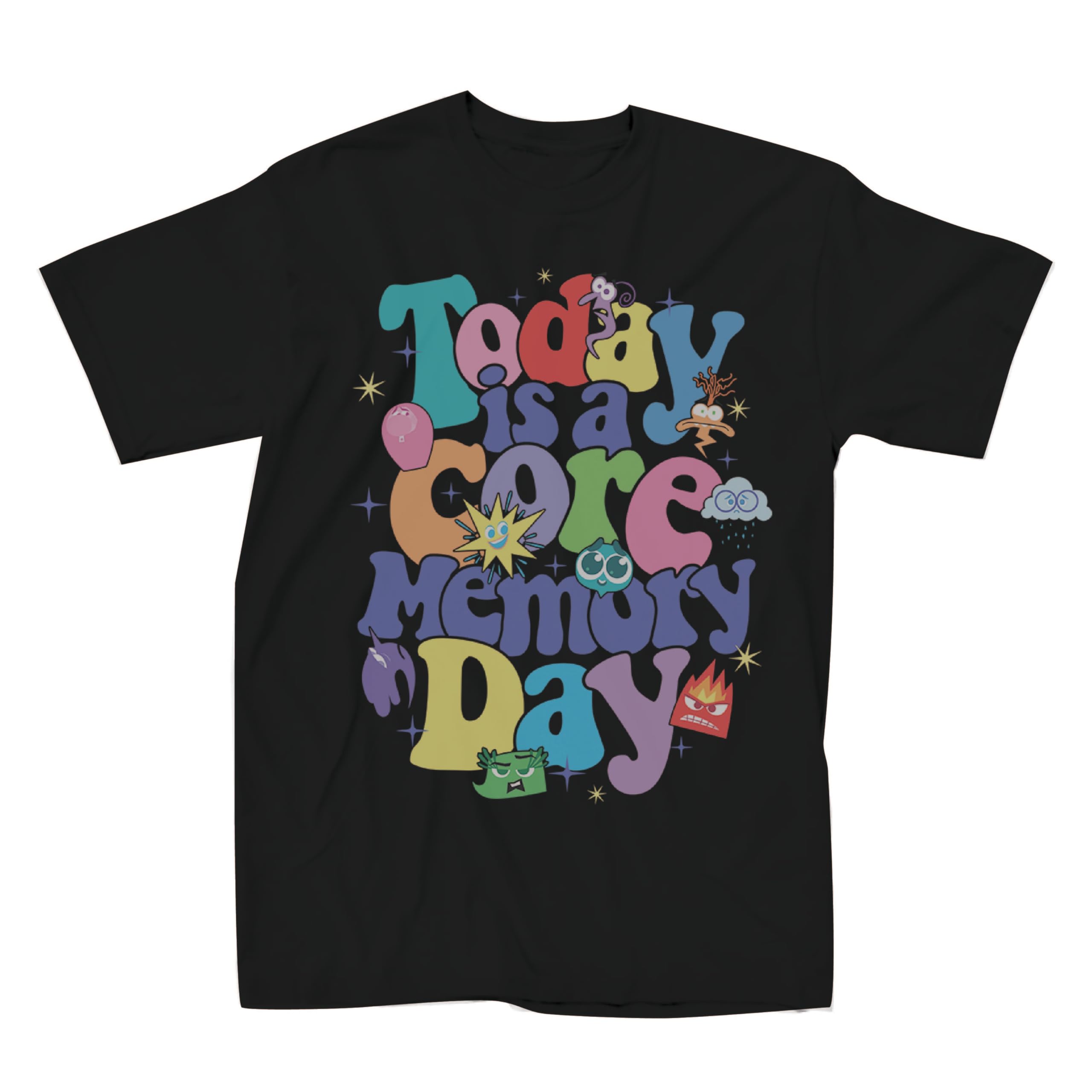 Disney Pixar Inside Out 2 Core Memory Day Adult T-Shirt