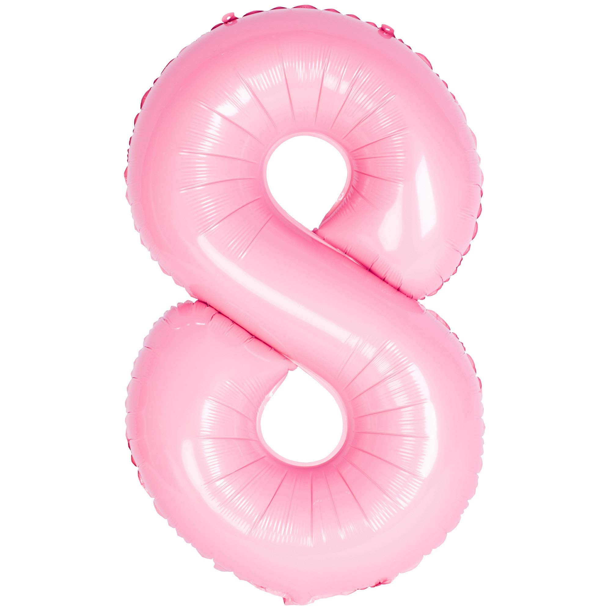 Red 0 balloon 40 Inch Giant Helium Foil Number 0 to 9 Red Balloon Birthday Wedding Party Digital Decorations (Number 0) — view 87