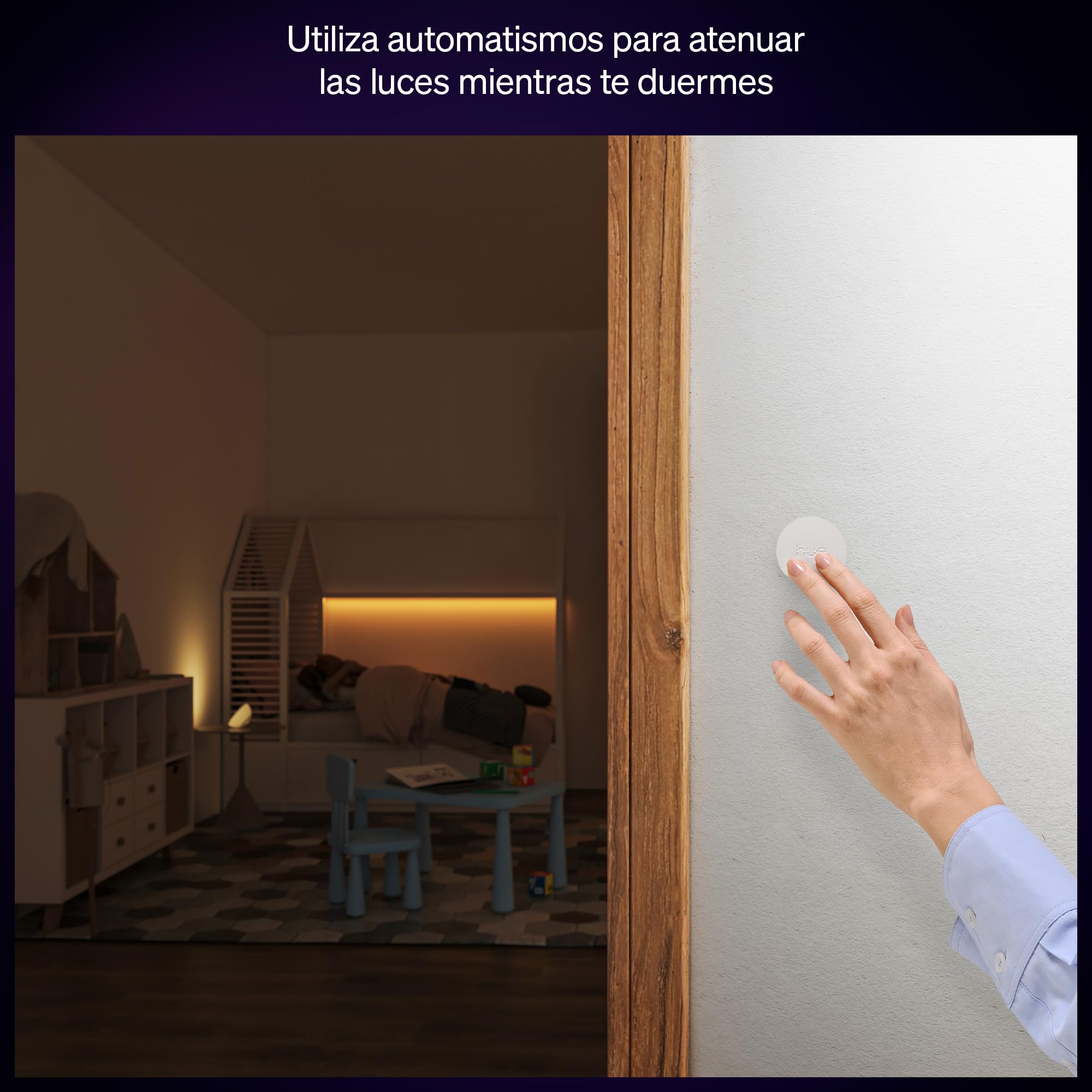 Philips Hue Smart Button interruptor de iluminación inteligente, control inalámbrico de las luces del hogar, salón, dormitorio, nueva generación