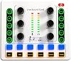 DJ Controllers, M8 Live Sound Card Sound board Sound Effect Board Mixer for Live Broadcast, K Songs, Live Recording, Home KTV