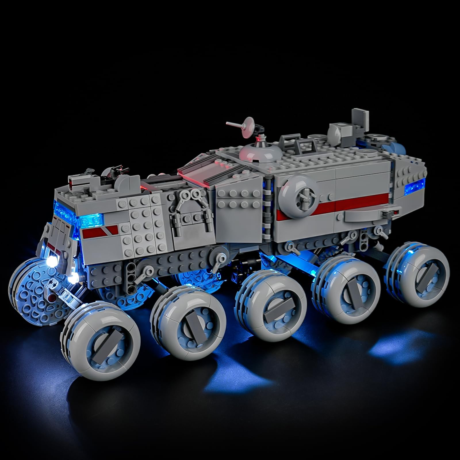 YEABRICKS LED Light for Lego-75413 STAR WARS Republic Juggernaut Building Blocks Model (Building Set NOT Included)