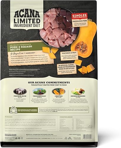 Miniatura 2 de Comida seca para perro con ingredientes limitados, alta en proteína, nutrición completa, salud digestiva de Acana Singles