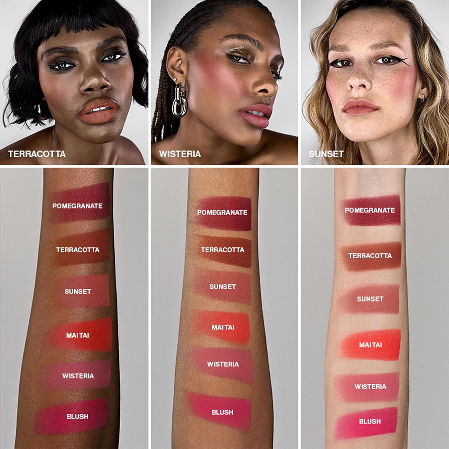 Smashbox Halo Sheer To Stay Cream Cheek + Lip Tint | Sheer-to-Medium Coverage + Matte, 0.34 fl. oz. - Image 5