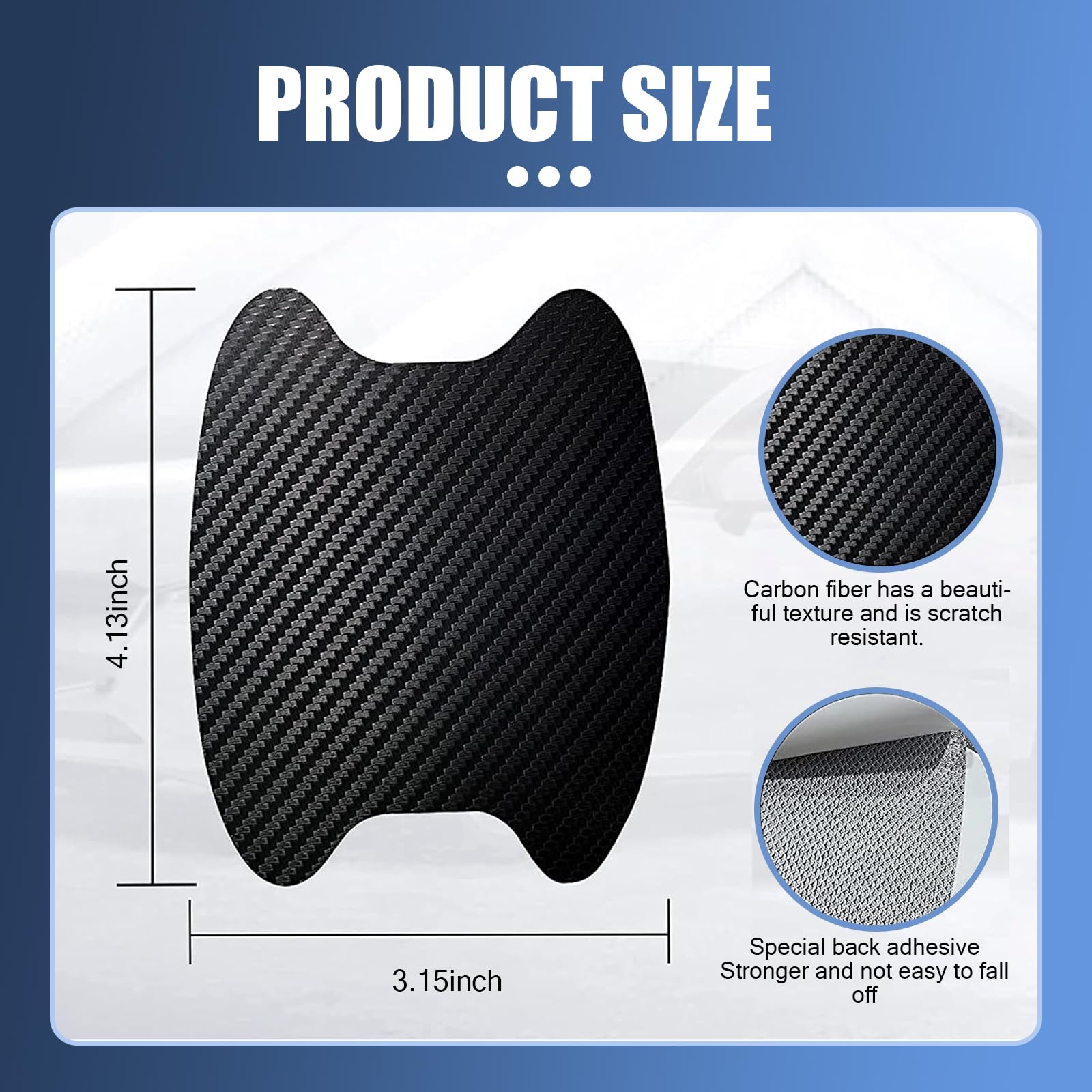 Eratus 8 PCS Car Door Edge Protector, 0.6