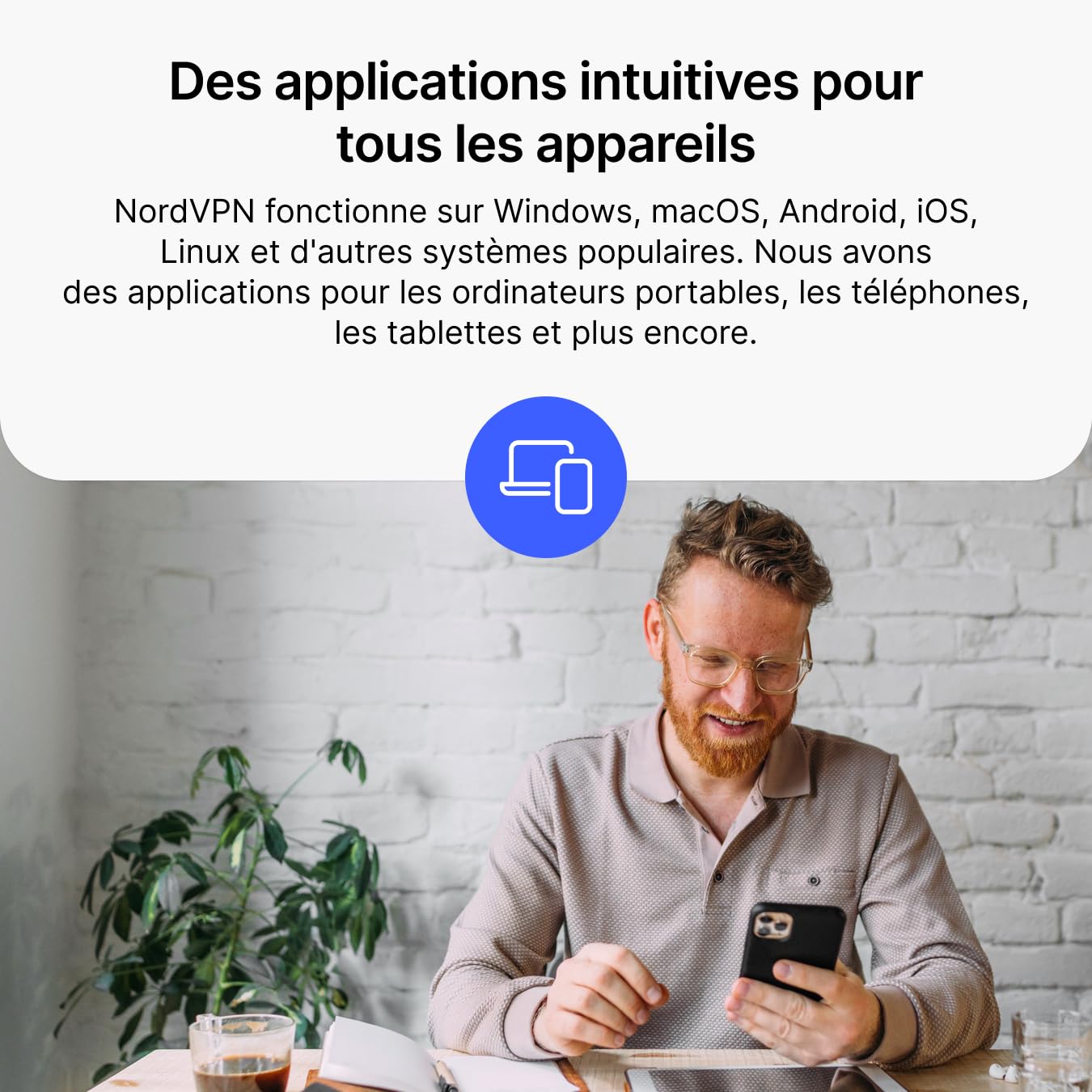 NordVPN Standard, 10 Appareils, 1 Mois, VPN & Cybersécurité, Abonnement Amazon