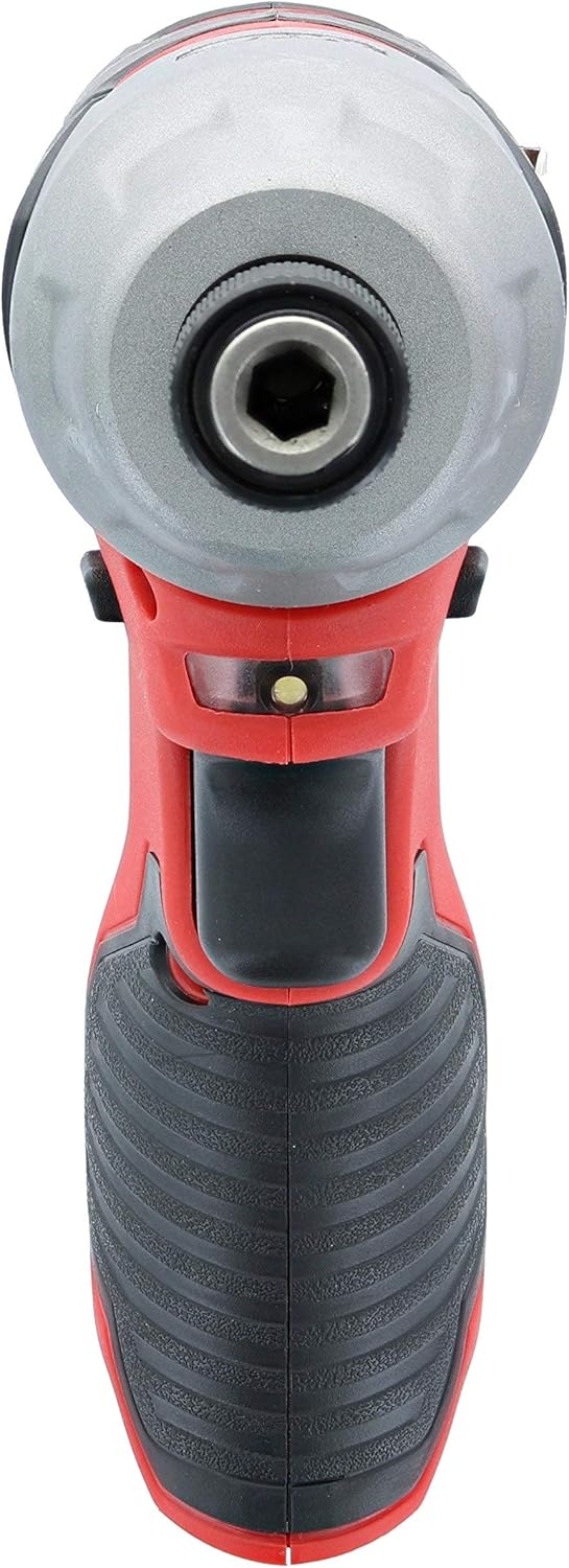 Milwaukee 2462-20 M12 1/4 Inch Hex Shank 12 Volt Lithium Ion Cordless 2,500 RPM 1,000 Inch Pounds Impact Driver w/ LED Light and Fuel Gauge (Battery Not Included, Power Tool Only) (Renewed)
