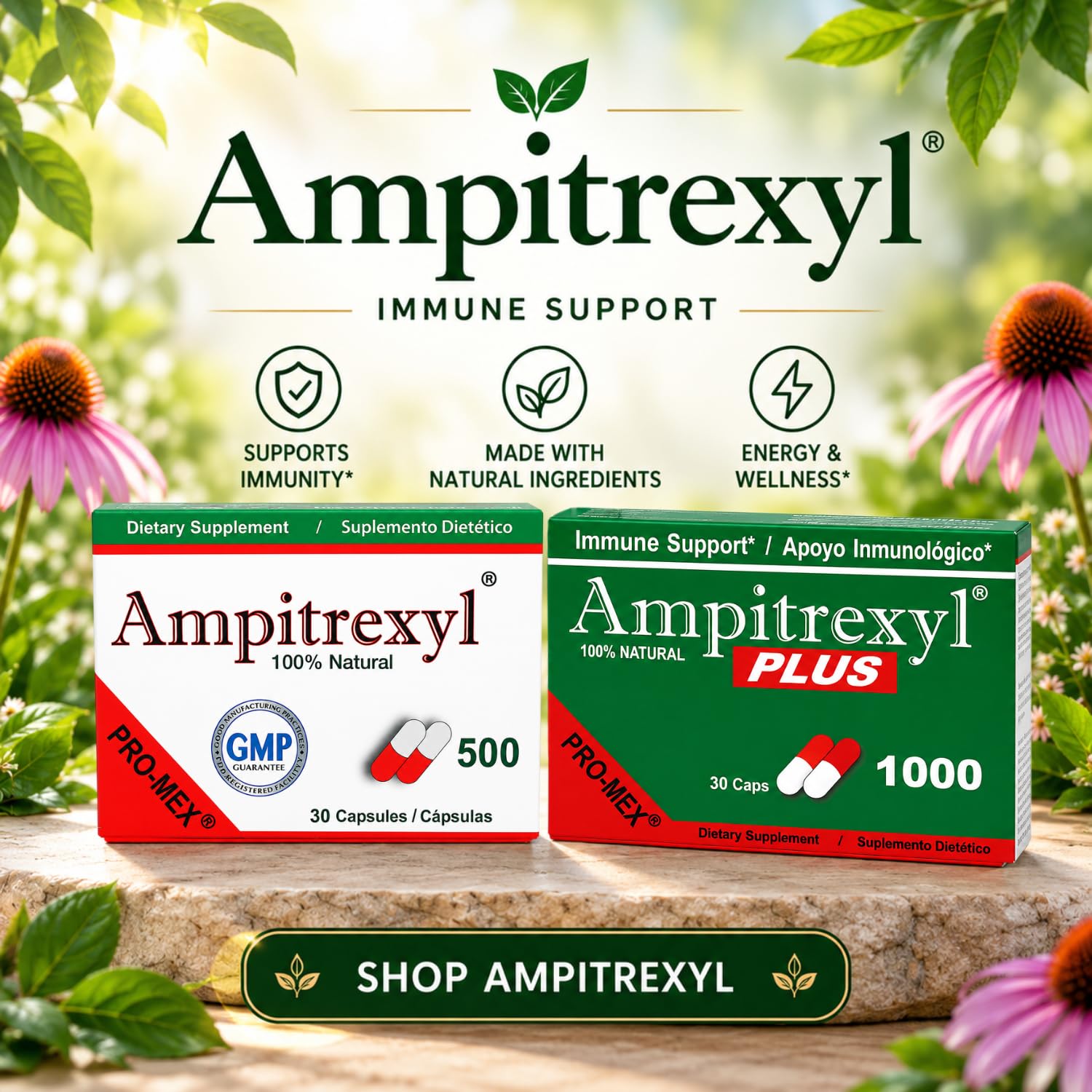 Ampitrexyl Plus Antioxidant Capsules, 1000 mg, 30 Count — Amazon image 8