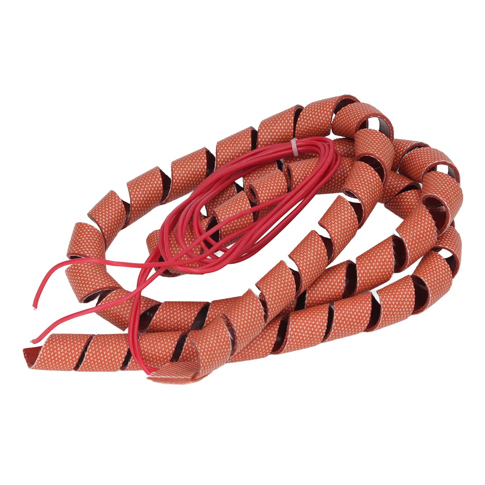 Haofy Práctica Cinta Calefactora de Silicona en Espiral, Envoltura Calefactora para Tuberías, 220V, 70W, para Tuberías Súper Finas (12 mm (0,47 pulgadas) de diámetro externo)