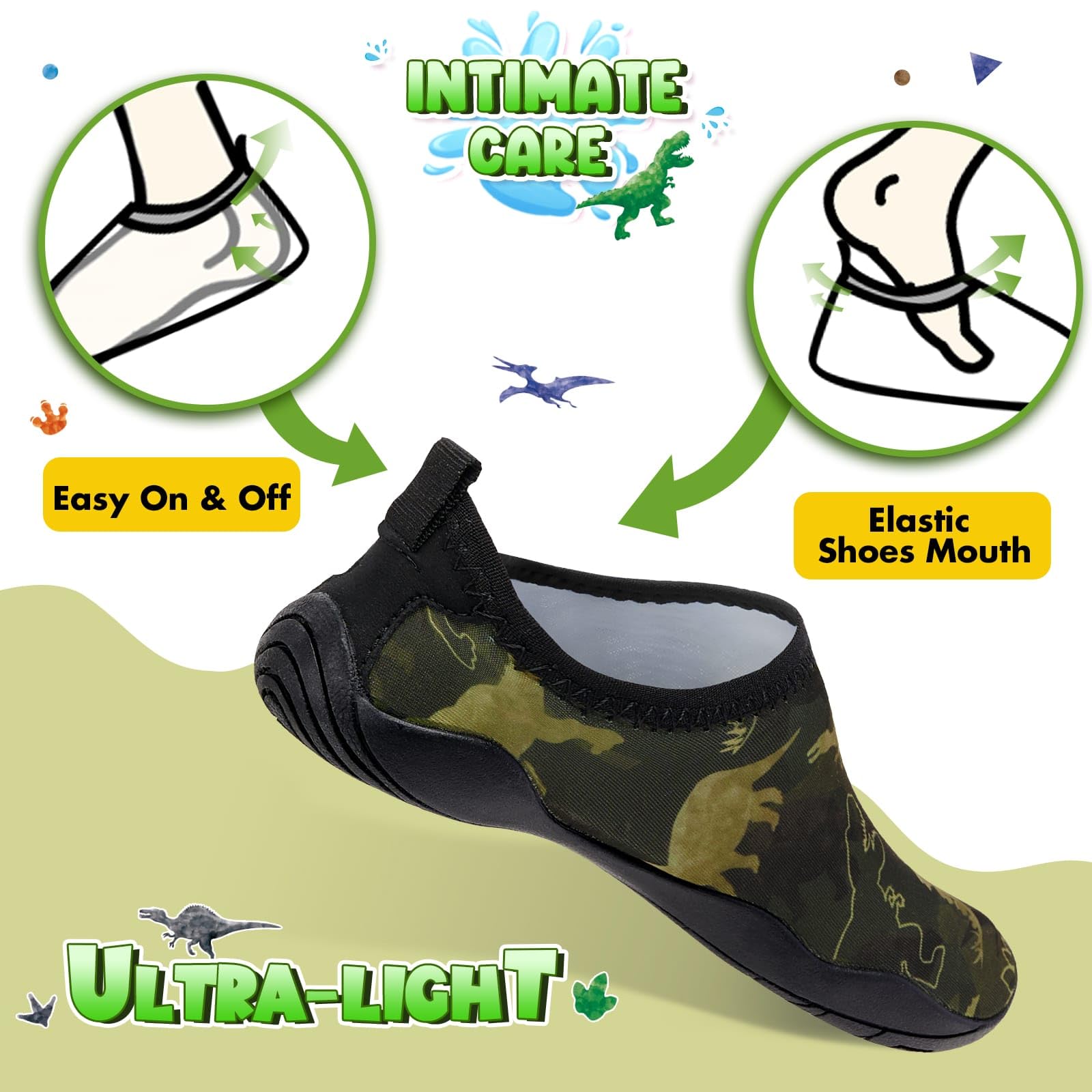 Zapatillas de Playa Descalzas de Secado Rápido Zapatos de Agua para Niños Niños