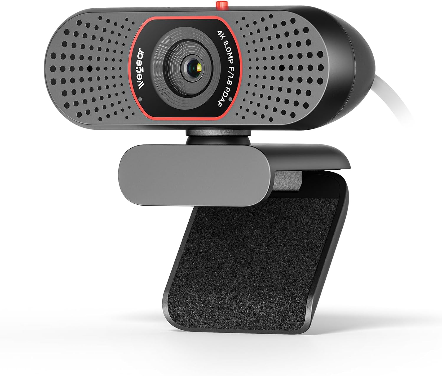 4K Webcam for PC, USB-A Computer Camera with Sony 1/2.55'' Sensor, 4K@30FPS & 1080P@60FPS, PDAF Autofocus, Dual Noise-Canceling Mics, Privacy Cover, 73° FOV for Meetings, Streaming & Gaming