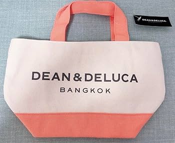 DEAN&DELUCA コーラルピンクトートBag&DustyRose 裏表ロゴのみ Amazon.co.jp: ディーンアンドデルーカ バンコク キャンバス