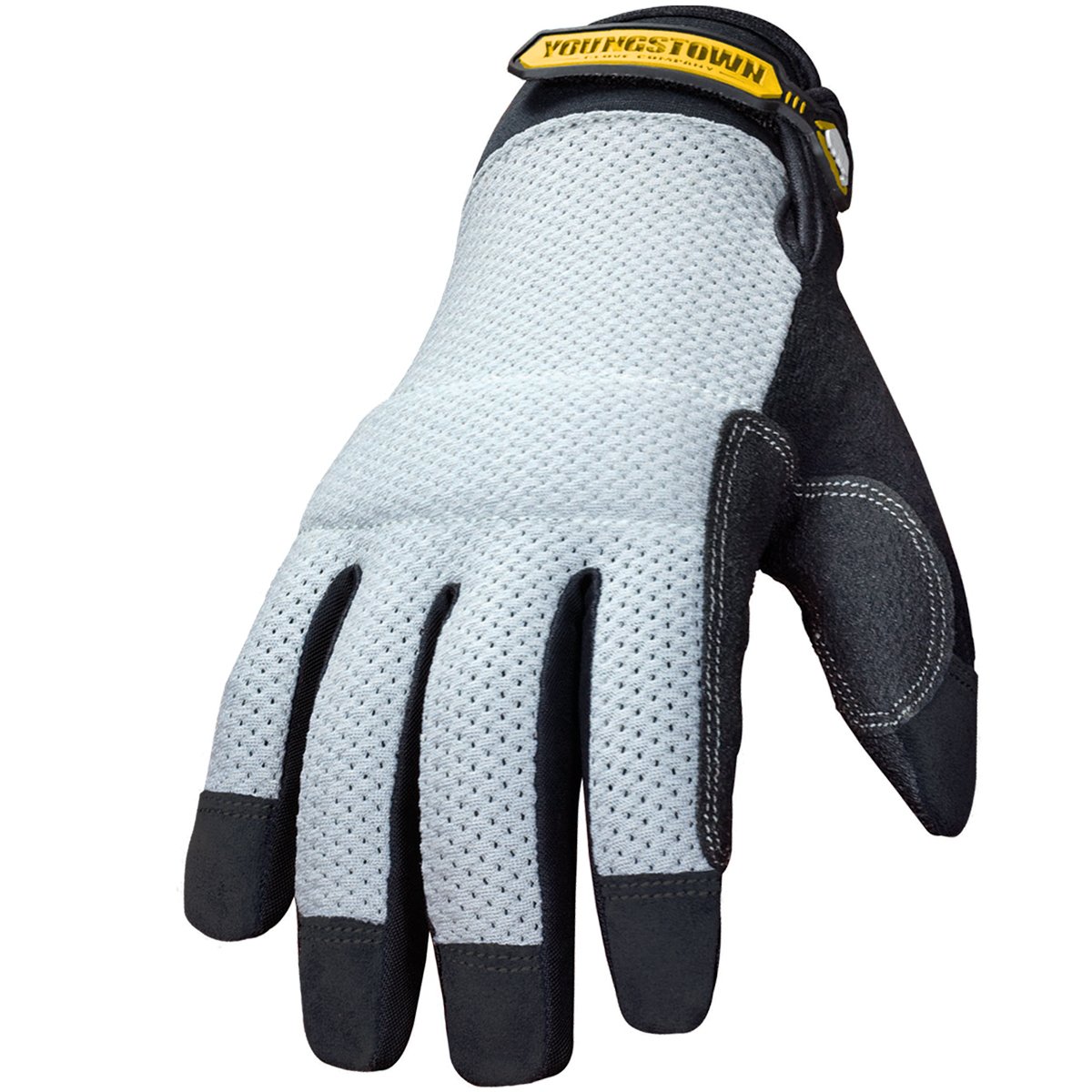 Youngstown Glove 04-3070-70-XL Mesh Utility Plus Performance Glove XLarge, Gray