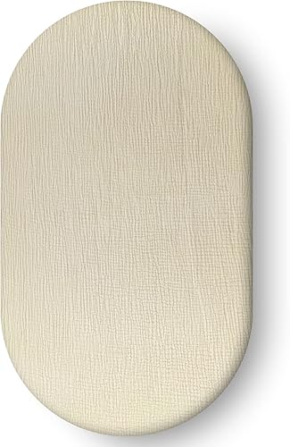 Sábana de moisés de muselina ultrasuave para bebé niña y niño, sábana bajera transpirable de algodón orgánico para moisés estándar de 30 x 16 disponible en Yaxa Costa Rica