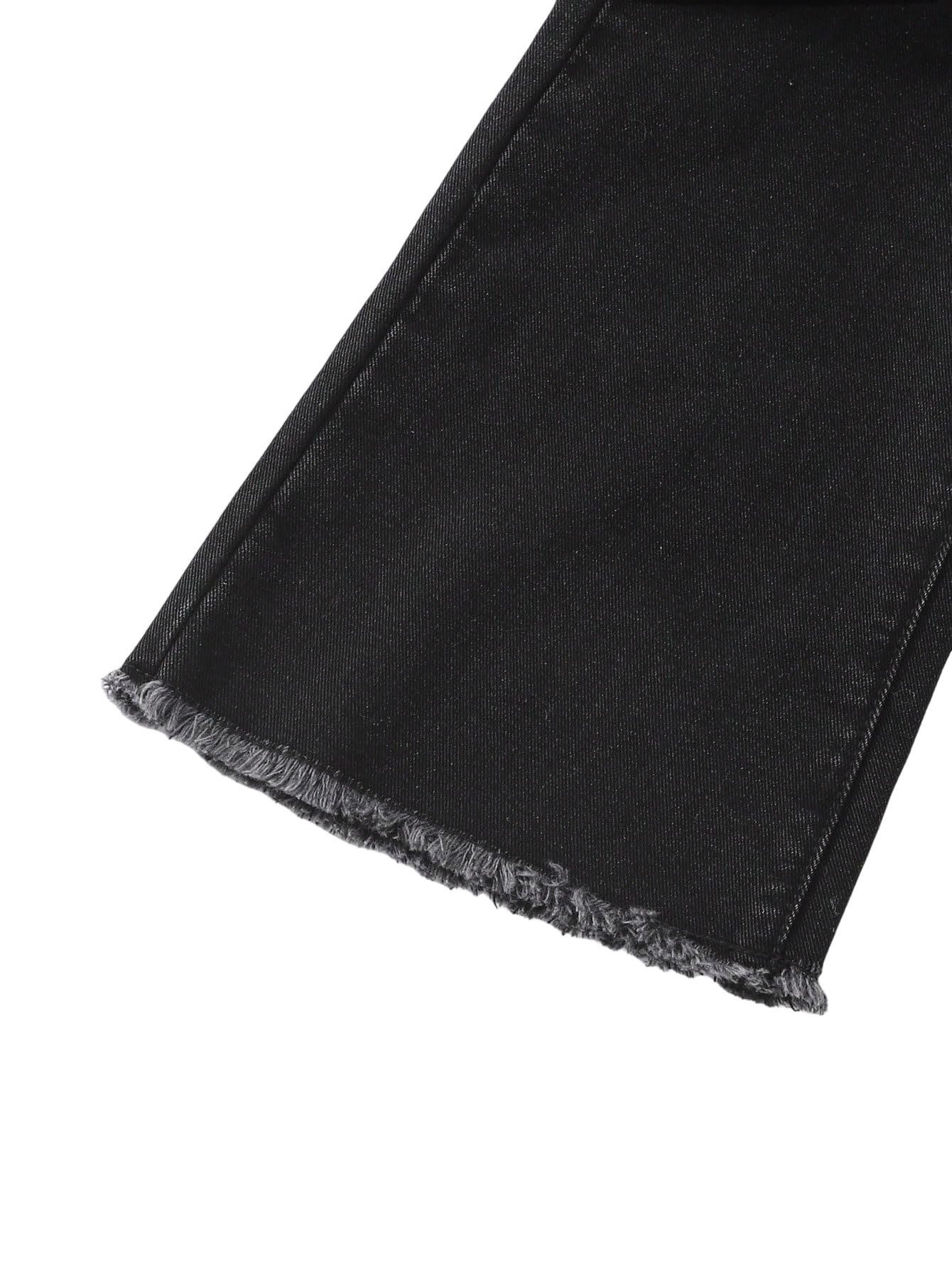SweatyRocks Pantalones vaqueros holgados para niña, de cintura alta, pantalones vaqueros informales, pantalones vaqueros de pierna ancha, pantalones vaqueros con cintura elástica, ropa de calle, corte