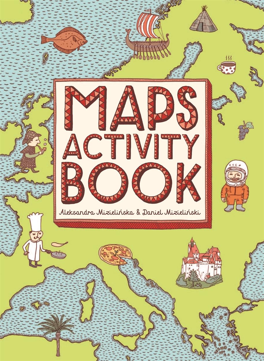 Maps Activity Book Hardcover – 1 July 2014