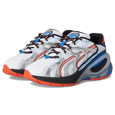 PUMA Kids Inverse (Little Kid/Big Kid) Kids Shoes Puma White/Redmazing/Hyperlink Blue/Puma Black