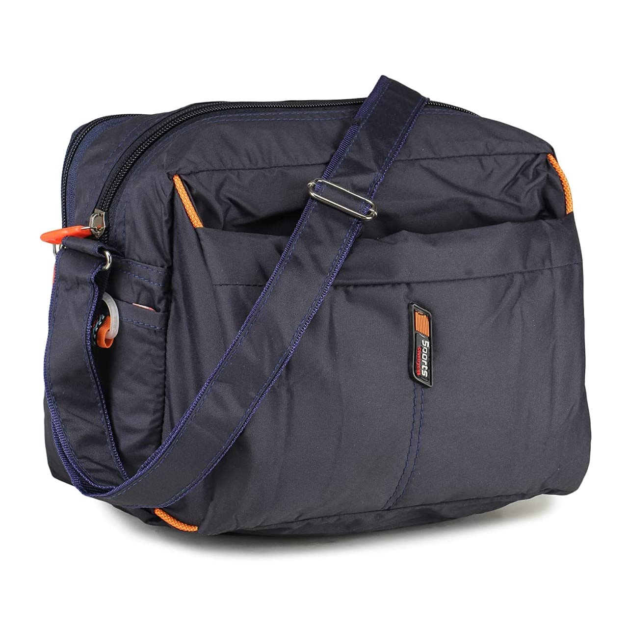 sf live Men's and Women's Polyester Sling Crossbody Bag 8X3X8Inches-picture-12