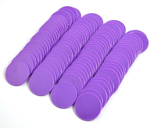 Miniatura 2 de Smartdealspro 100pcs 32mm1.26 Inch Opaque Plastic Learning Counters Disks Mini Poker Chips Game Tokens with Storage Box