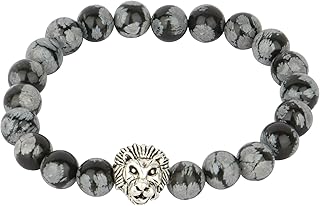 Tiger Head Bracelet for Men (Multicolor)