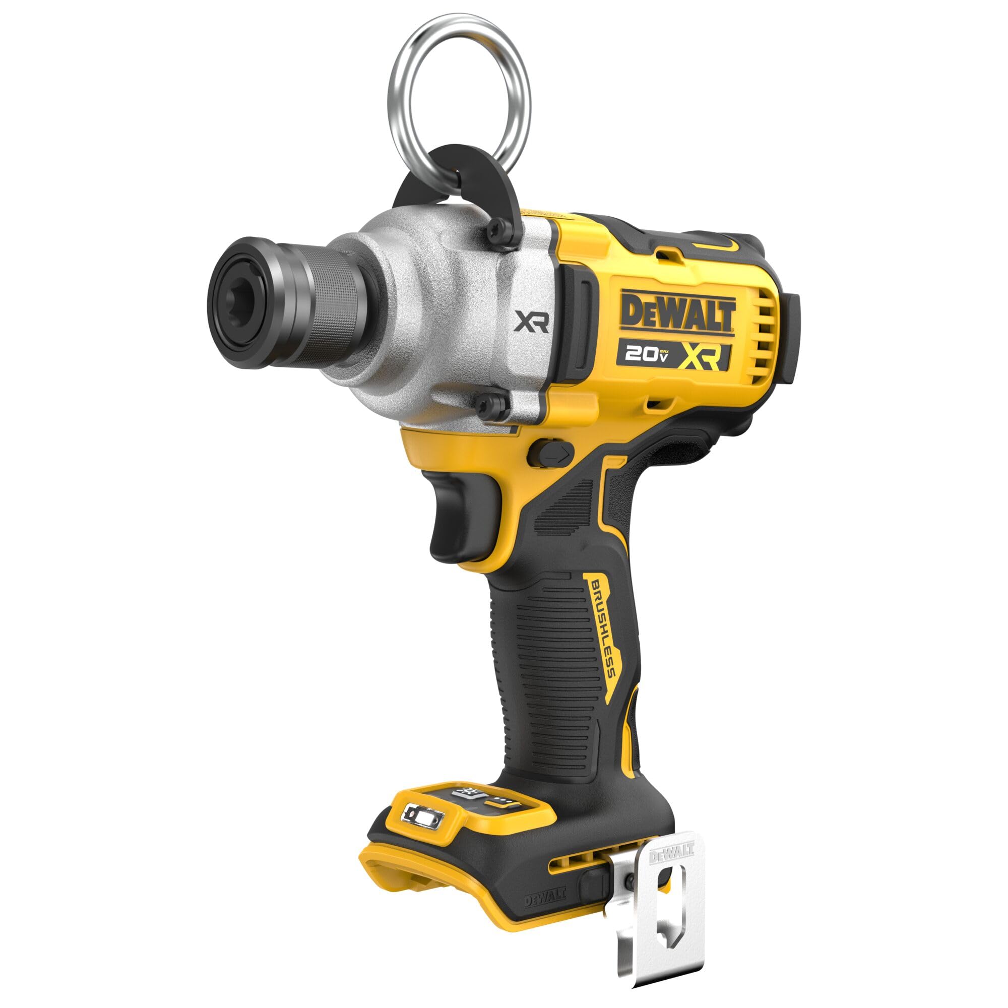 DEWALT 20V MAX XR Impact Wrench Cordless 7/16 inch Brushless Impact Gun, 4-Mode Speed Selection Including Timber Screw, Tool Only (DCF937B)