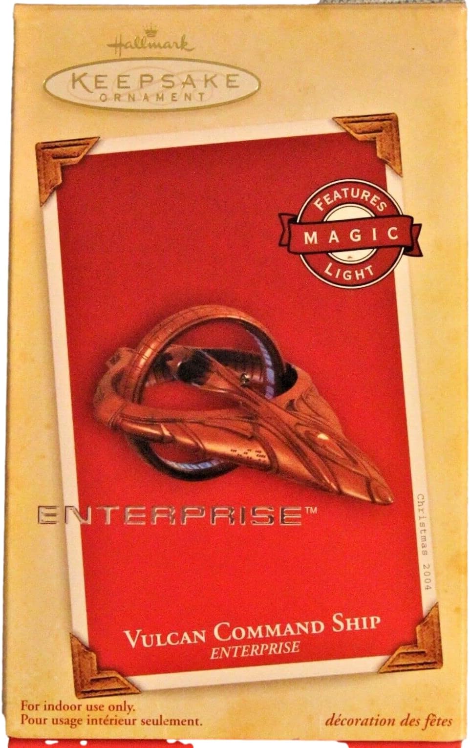 Vulcan High Command Ship Hallmark Ornament