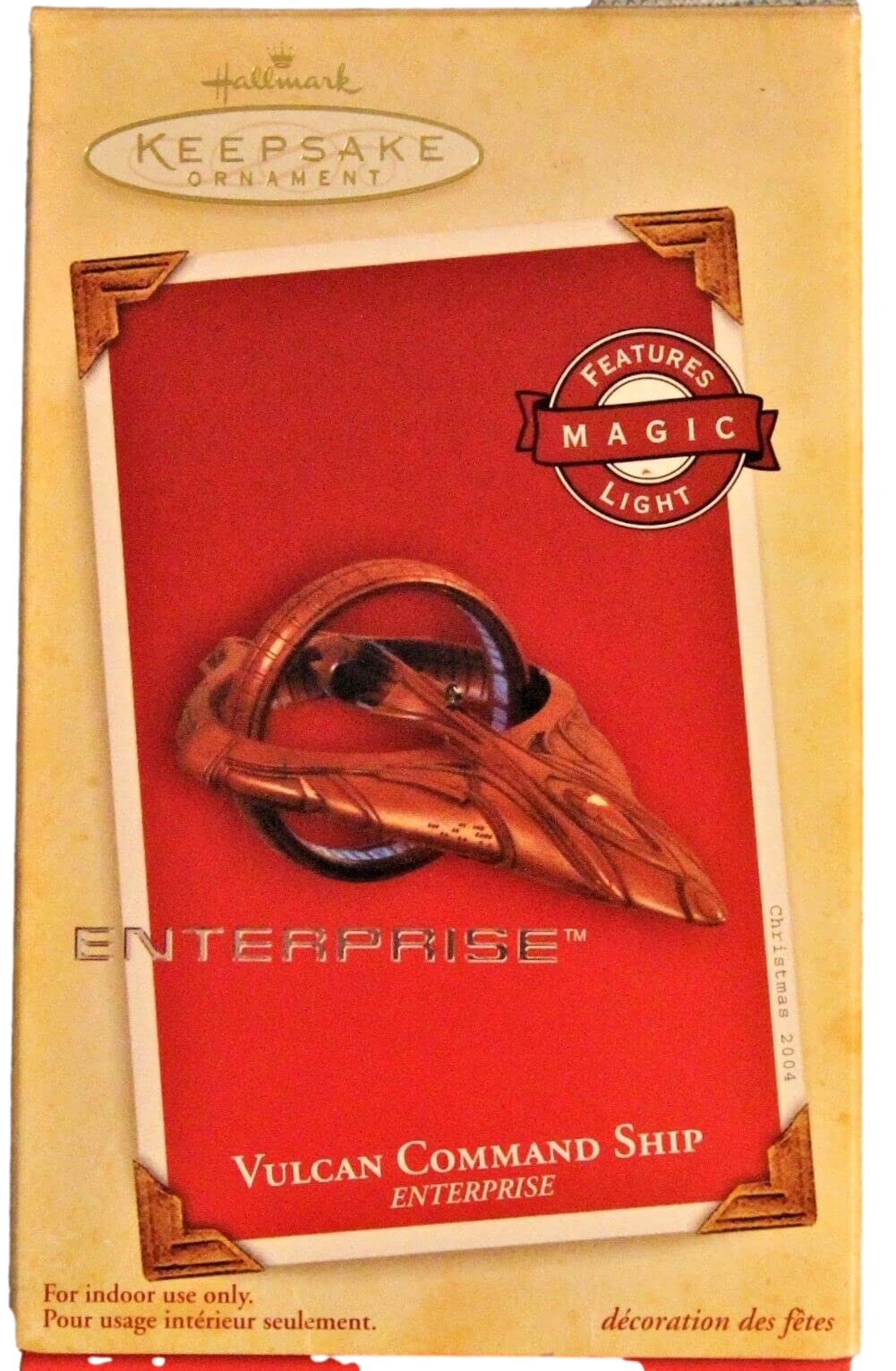 Vulcan High Command Ship Hallmark Ornament