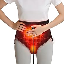 Heating Pad, Period Heating Pad for Period Cramps Massager for Women, Electric Heating Pad New Upgrade Menstrual Heating Pad for Abdomen Pain and Cramps Relief, Wrap Around Heating Pad