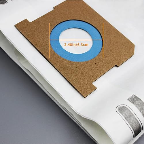 Miniatura 7 de Bolsas para aspiradora de 10 a 14 galones, tipo F 90662 9066200 9066233 tipo I 90672 9067200 9067233 VF2005, bolsas de filtro de vacío desechables