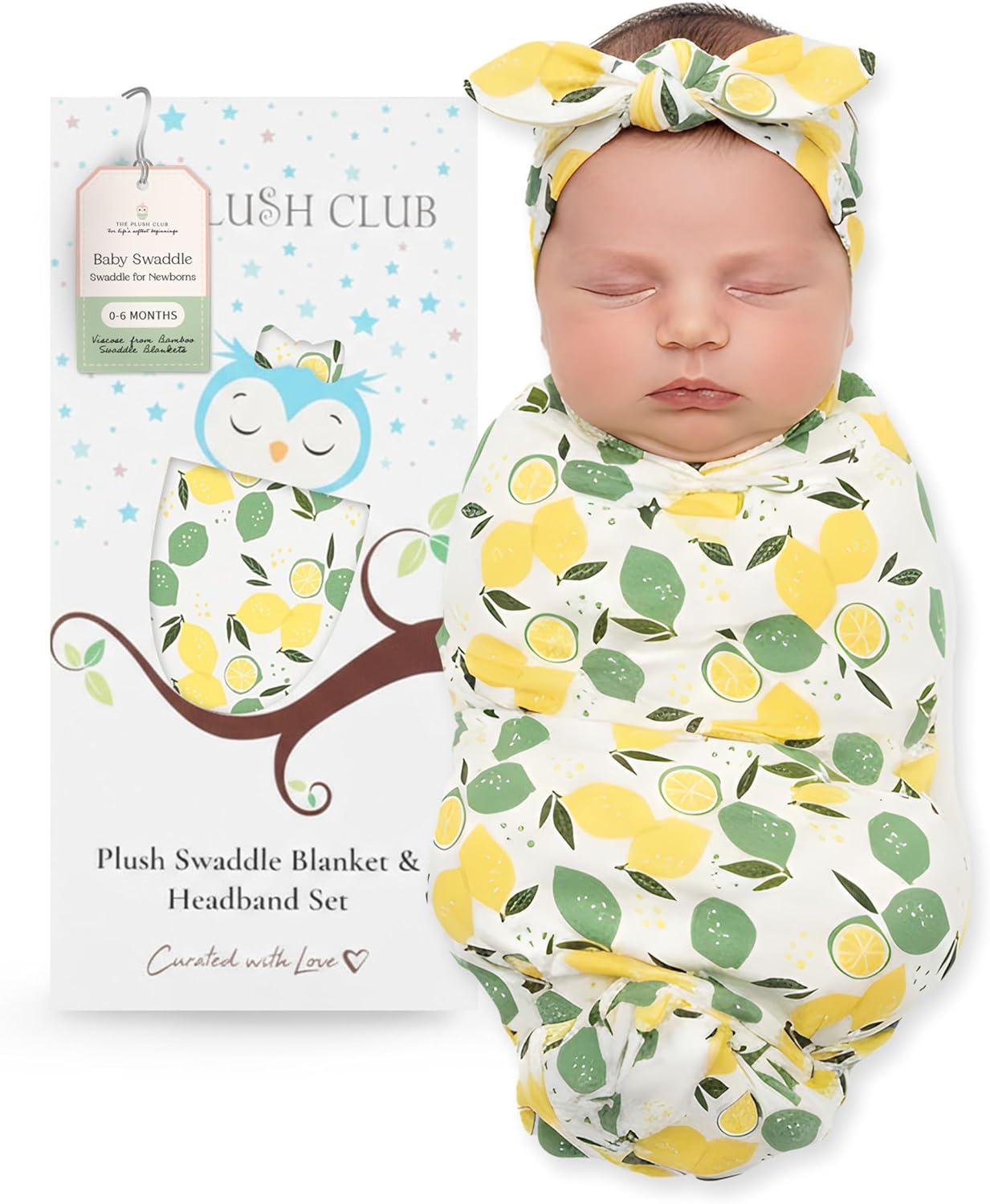 Swaddles for Newborns Baby Blanket Set Ultra-Soft 95% Bamboo Viscose Baby Swaddle for 0-3 Months | Newborn Essentials Must Haves Bamboo Viscose Swaddle Blankets