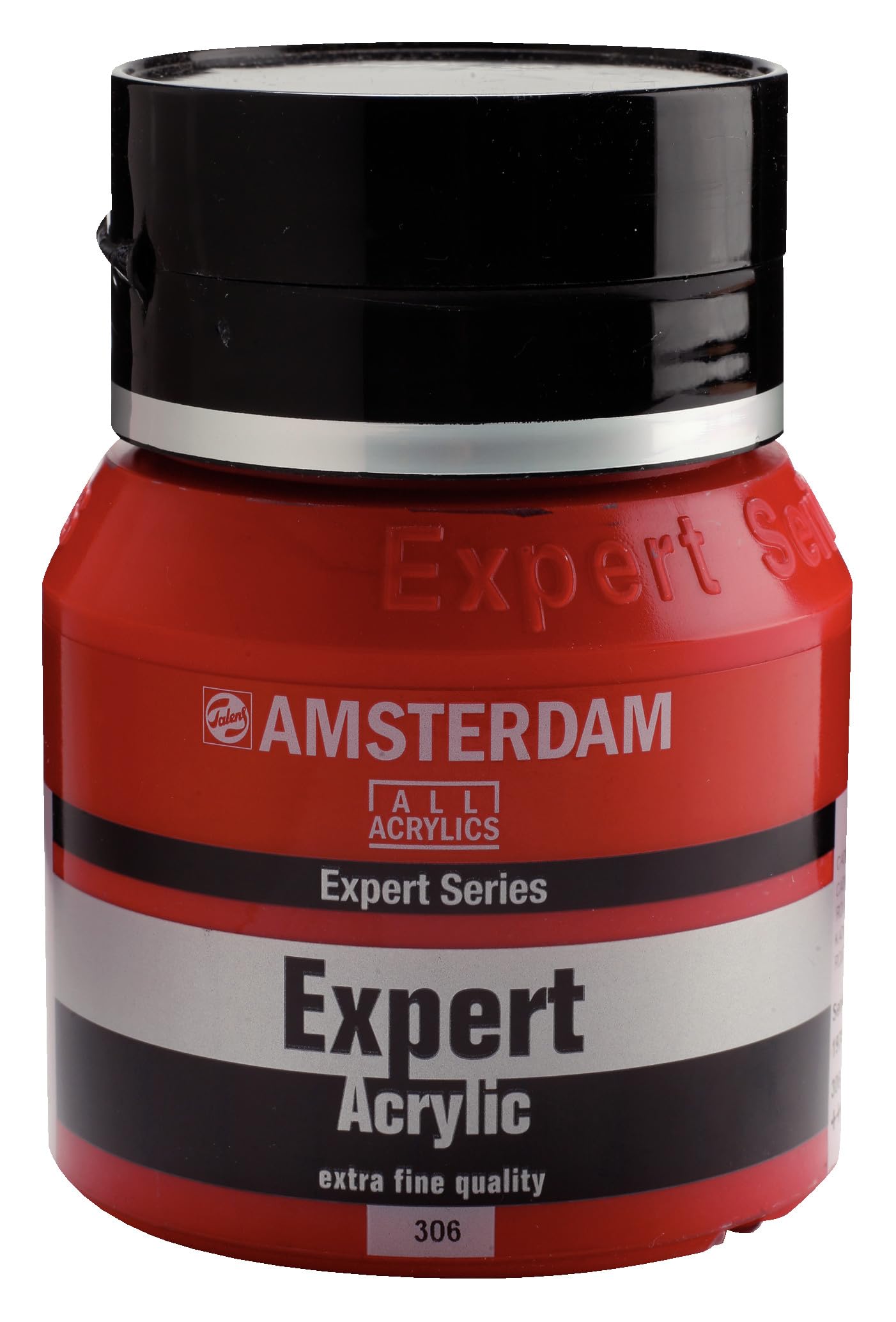 Amsterdam Expert Series Acrylic Jar - 400 ml Cadmium Red Deep 306 - Heavy Body High Pigmentation